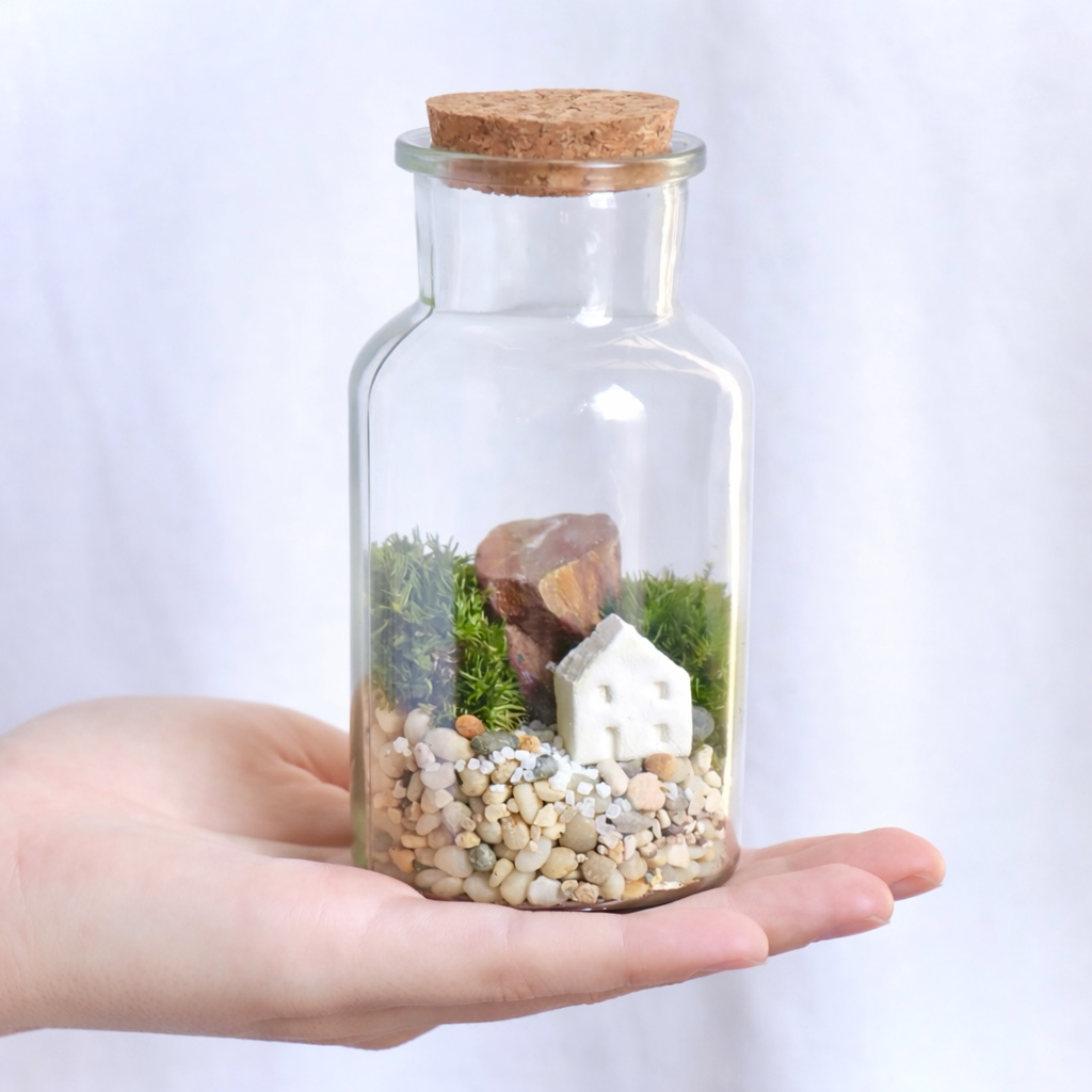 Колба XS Мох (13х7см)