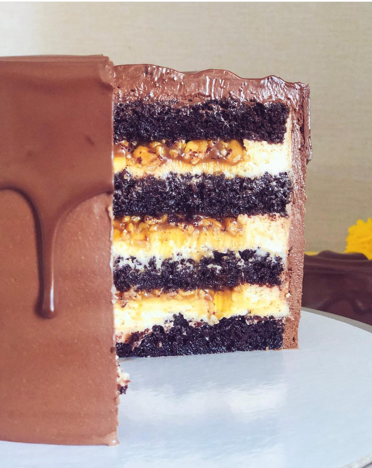 Торт "СНИКЕРС"