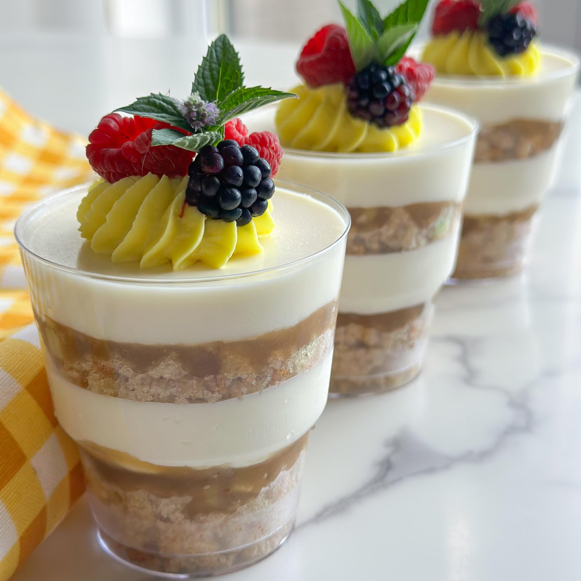 Трайфл "ЯБЛОКО-ЛИЧИ"