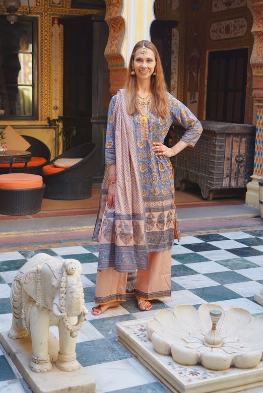 Нежный сальвар камиз Biba, M