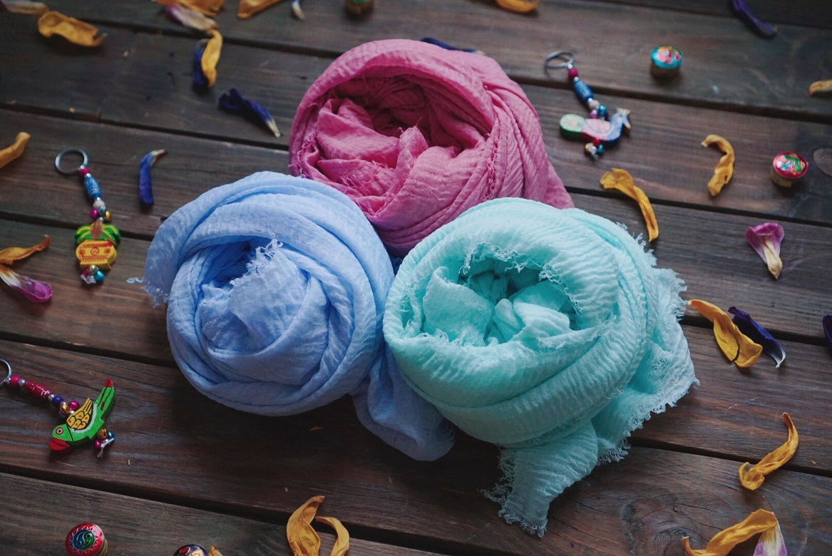 Лёгкие воздушные шарфы