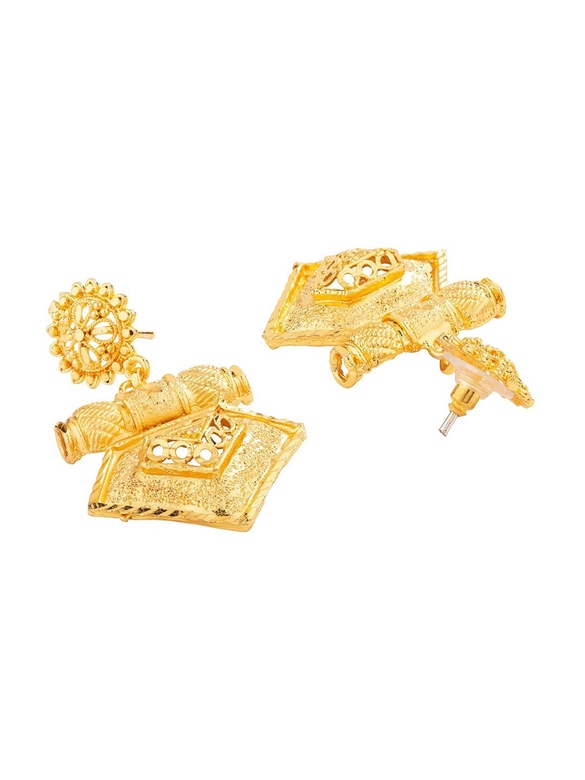 Серьги золотого цвета Воялла