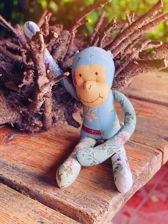 Мягкая игрушка обезьяна