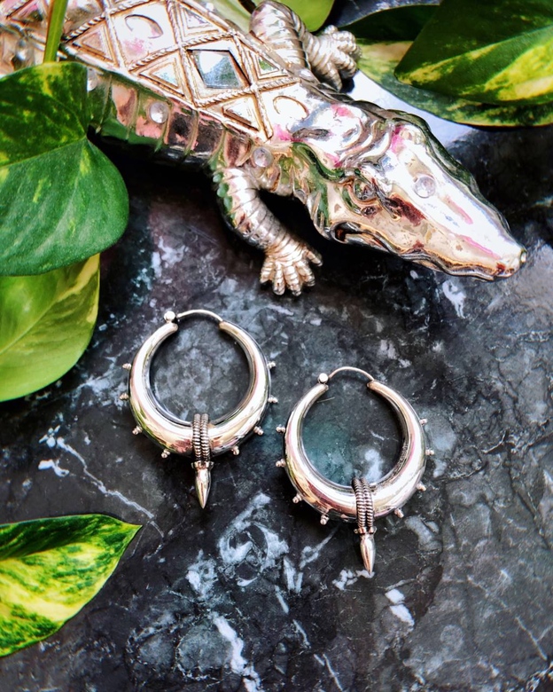 Аутентичные раджастанские серьги