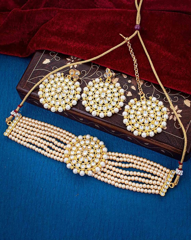 Набор украшений тика и серьги