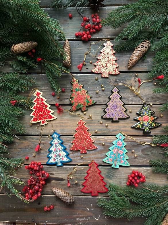 Ёлочные игрушки "Ёлка"