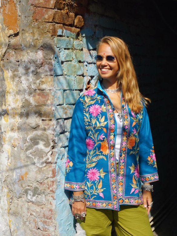 Шерстяной короткий жакет