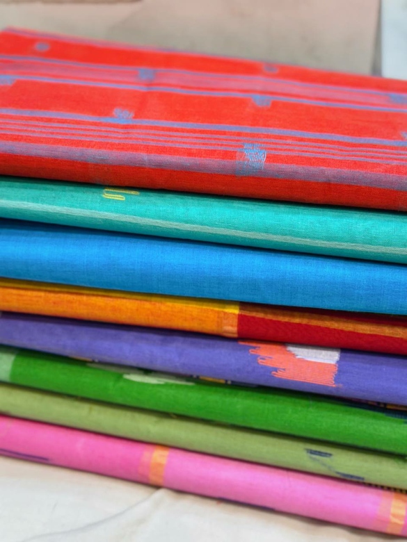 Сари из хлопка в ассортименте