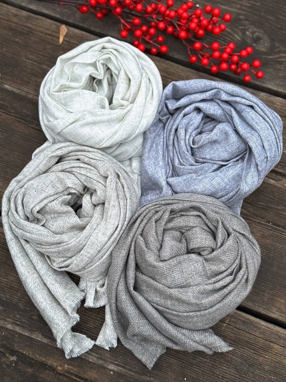 Кашемировые непальские палантины