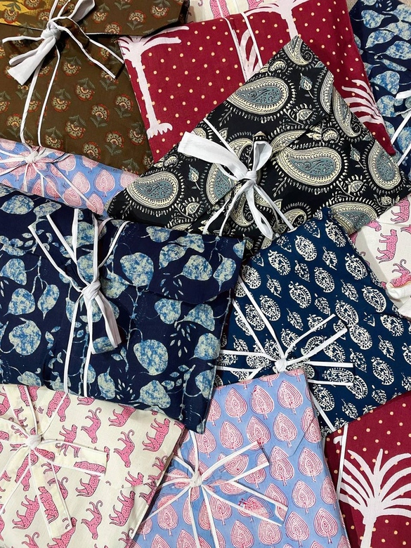 Хлопковые пижамы в тканевом конверте