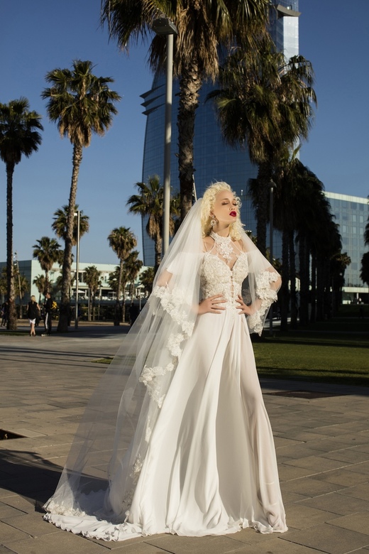 Фата Pollardi V-4 A2480B-B