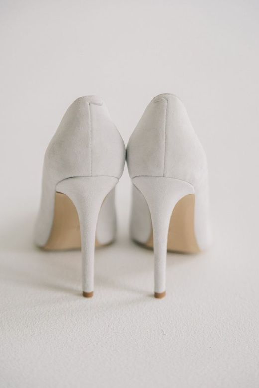 Дымчатые замшевые туфли "Элиза"