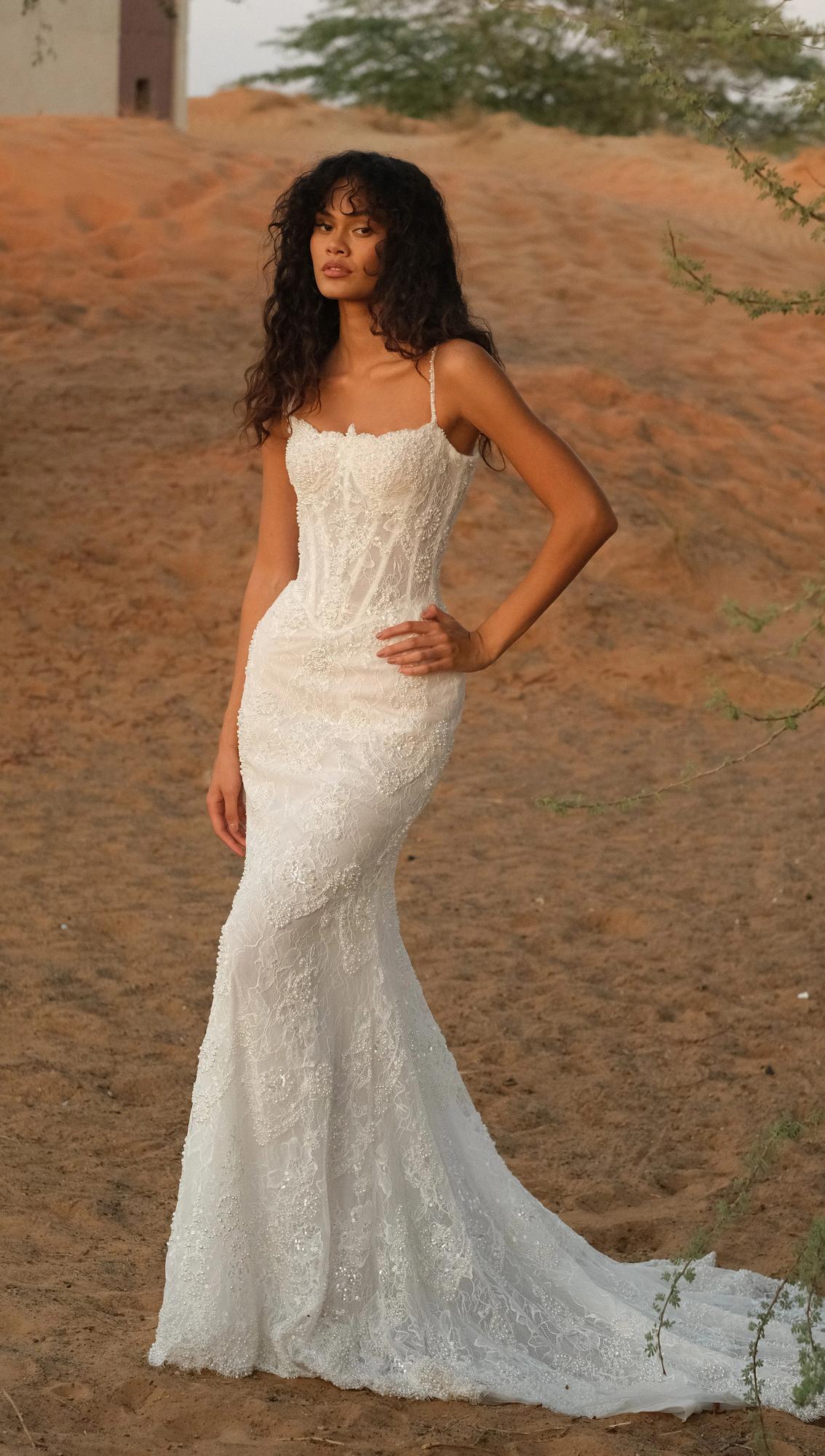 Свадебное платье Патрисия Кутюр Patricia Tesori Couture Силайн