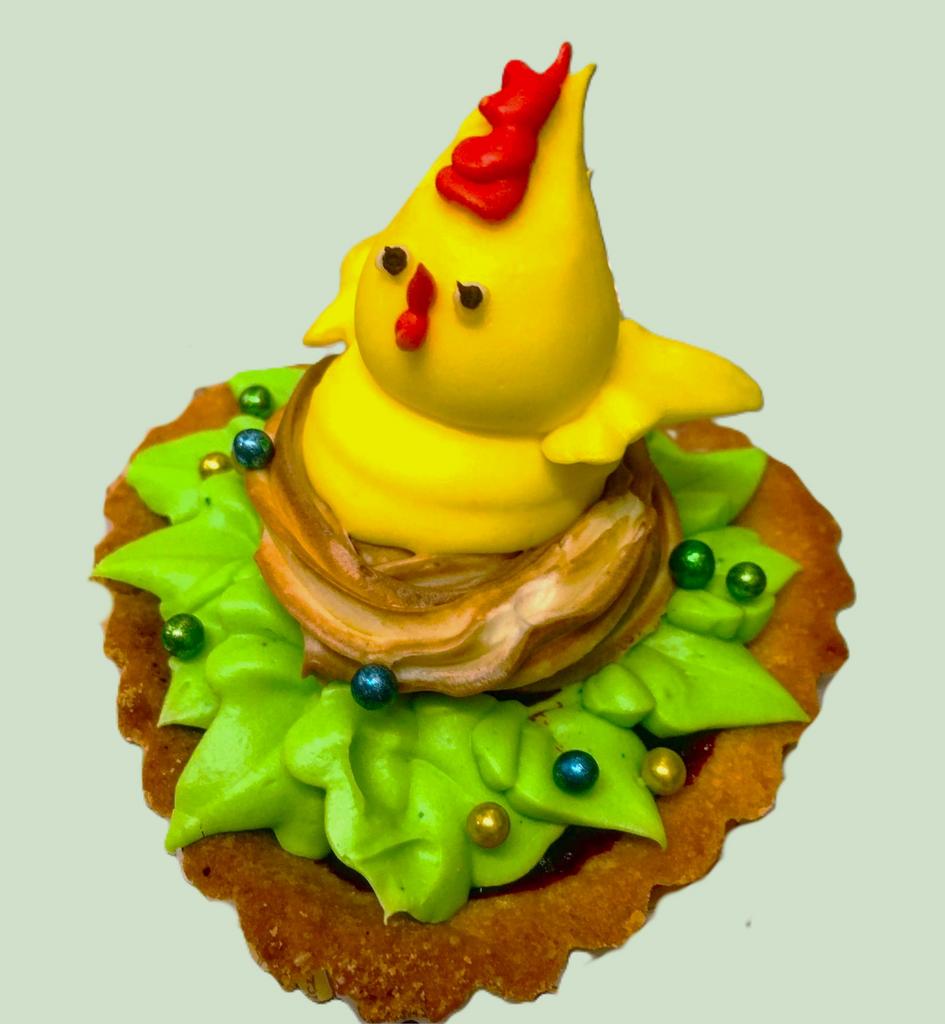 Пирожное "Корзиночка пасхальная" 0.11кг