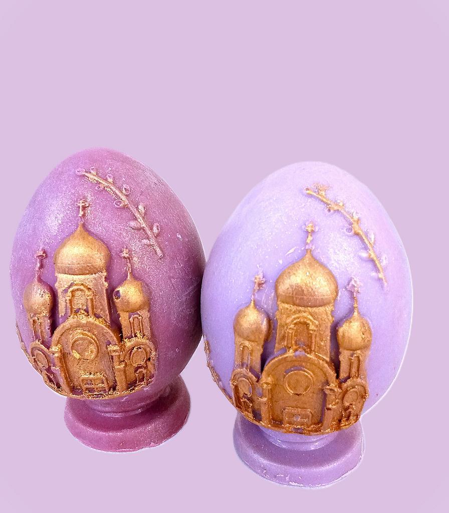 Яйцо пасхальное из шоколадной глазури