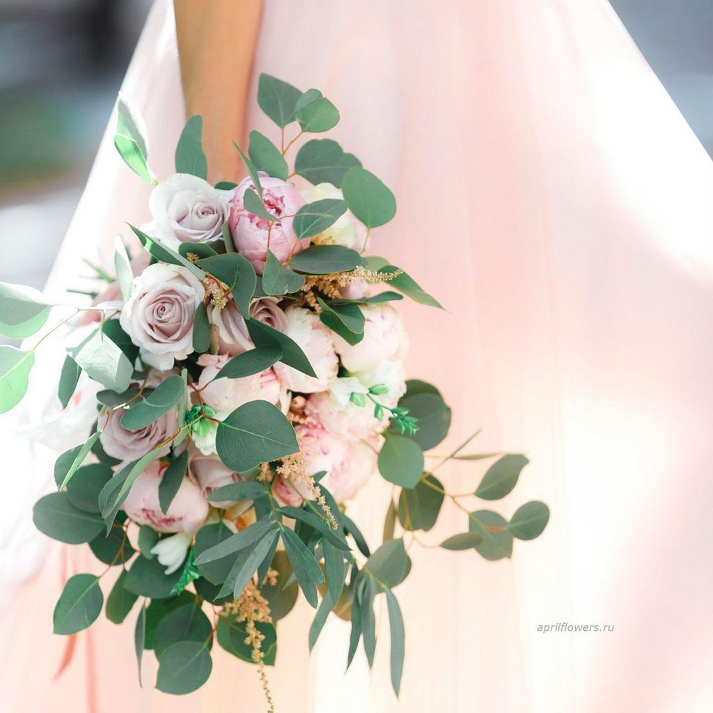 Букет невесты "Счастливый момент"