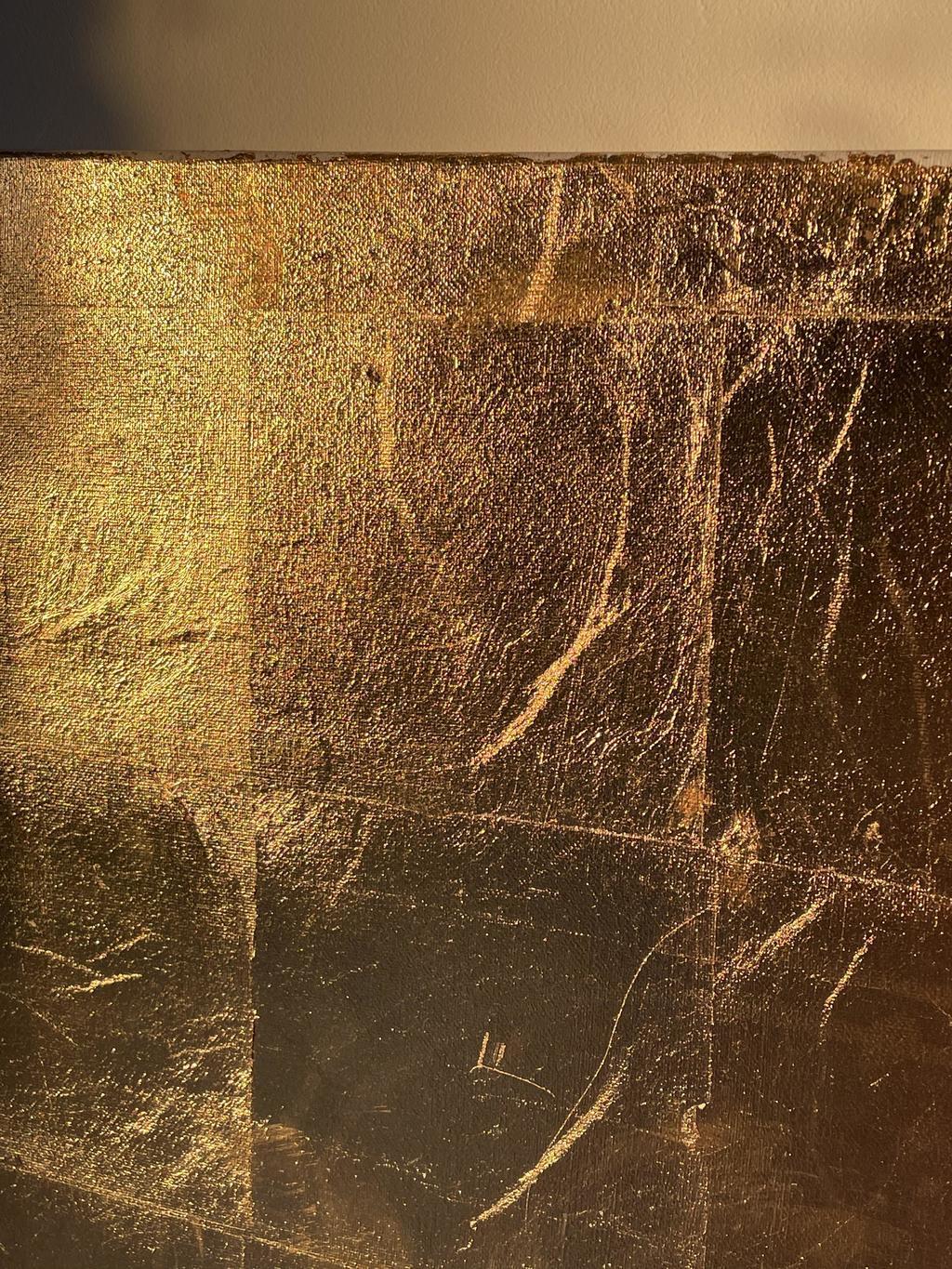 Картина золотом СВЕТ | 60x60