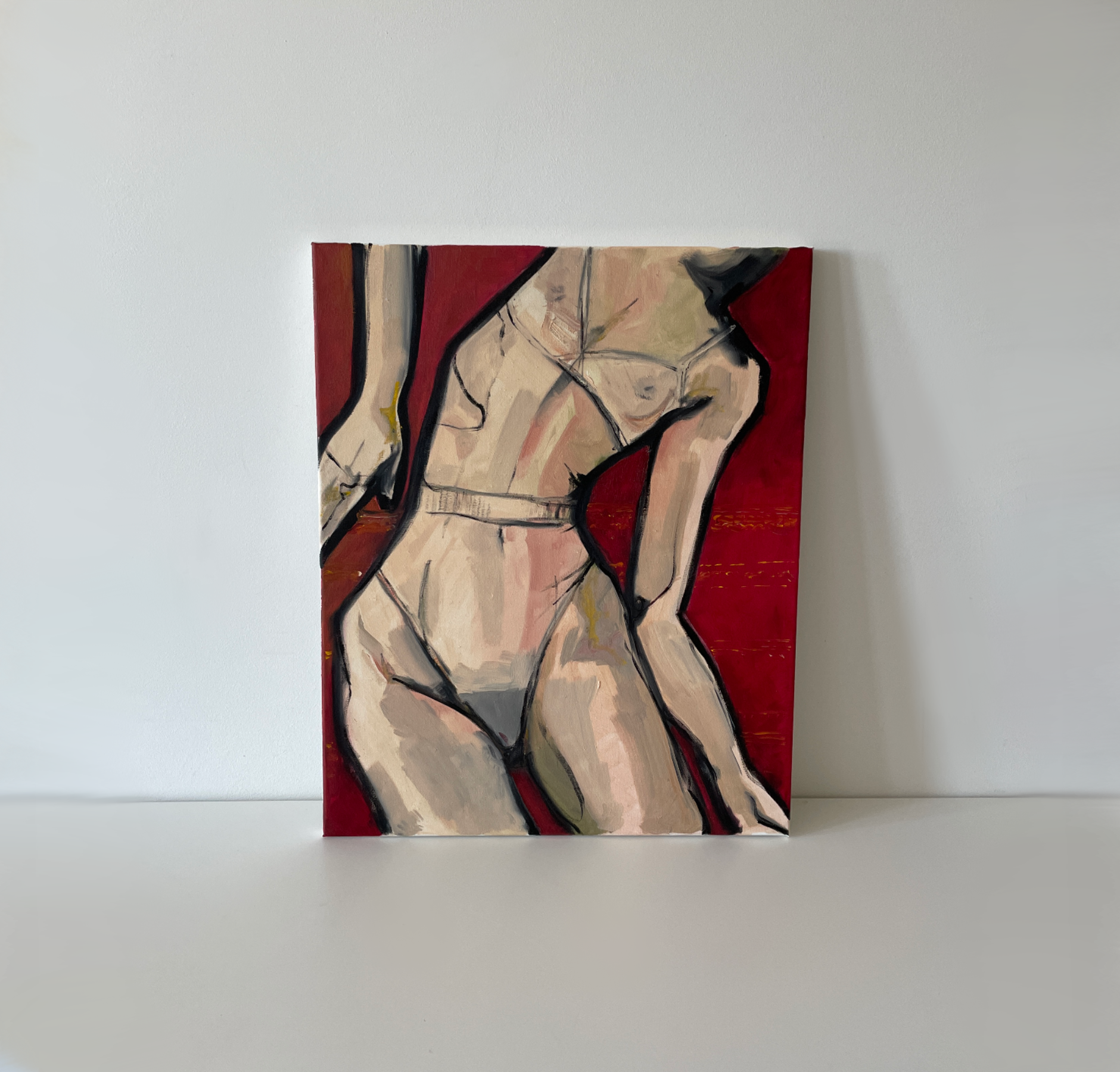 Картина масло ТРЕТЬЯ СМЕНА 40х50