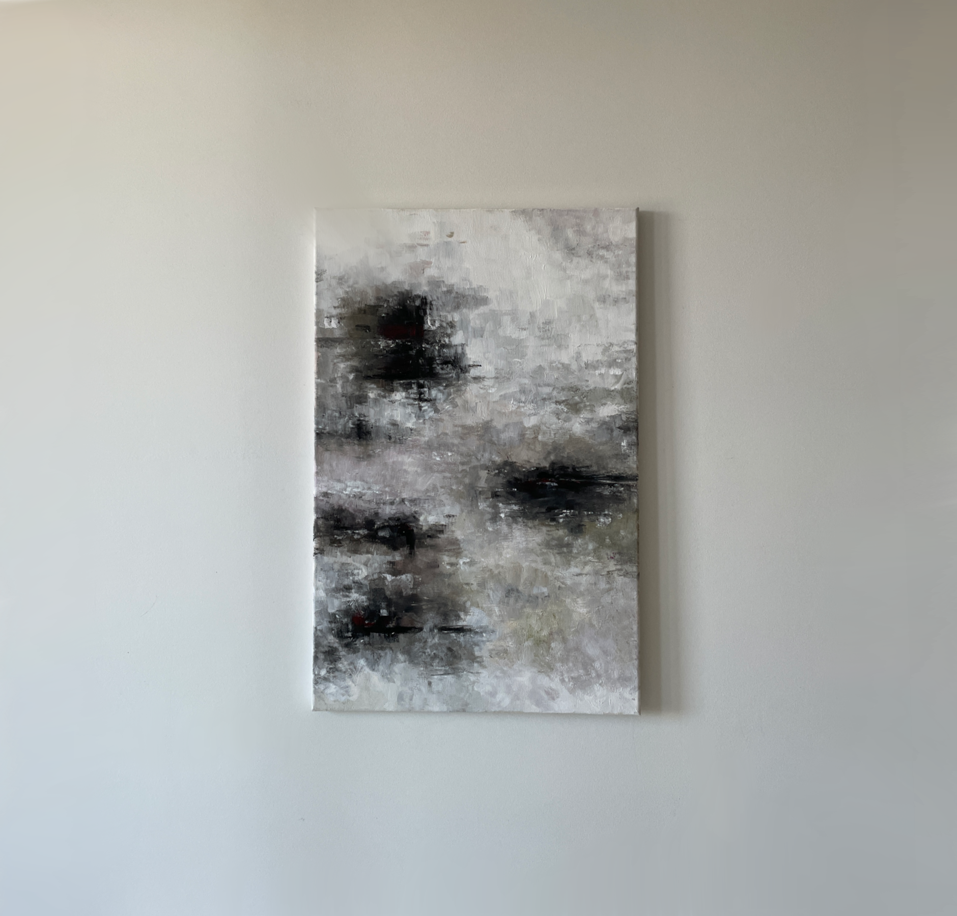 Картина масло ПОСЛЕ ЛИВНЯ 40х60