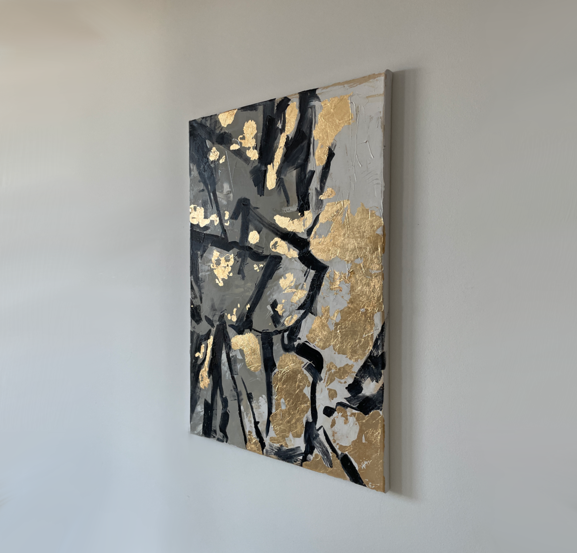 Картина с золотом КИМОНО 40х60