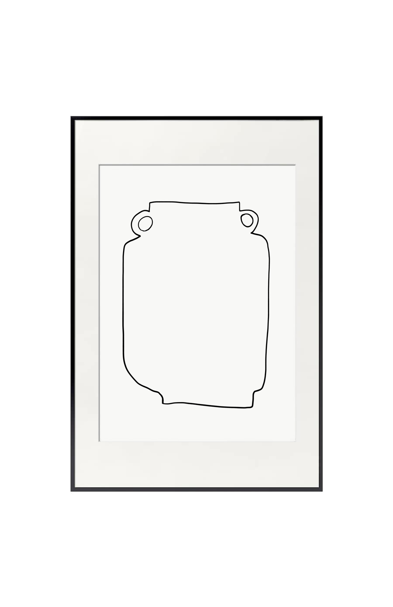 Интерьерный постер Стекляный сосуд | 21x30, 30х40, 40x60