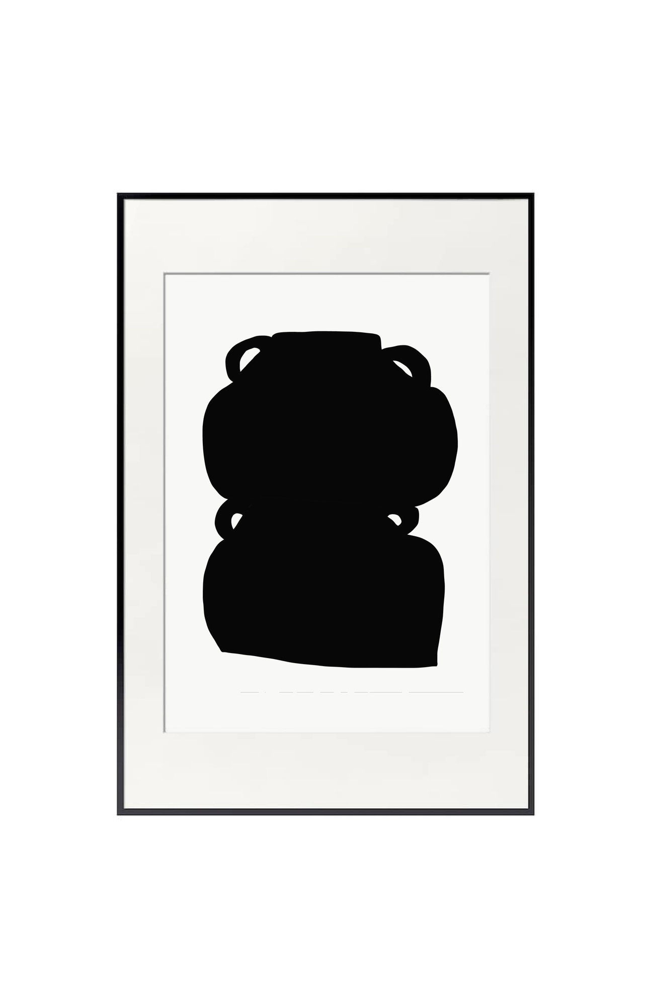 Интерьерный постер Пара горшков | 21x30, 30х40, 40x60