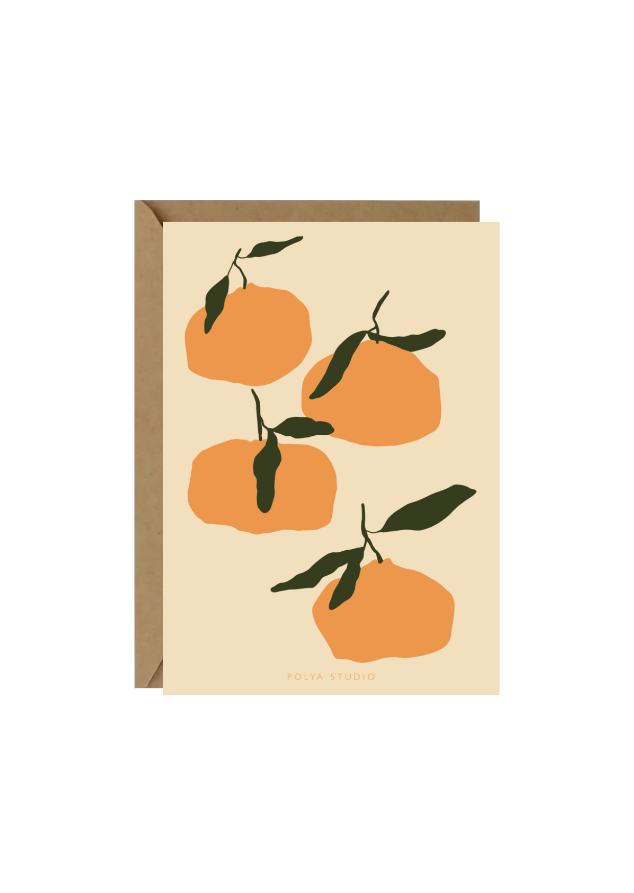 Открытка МАНДАРИНЫ