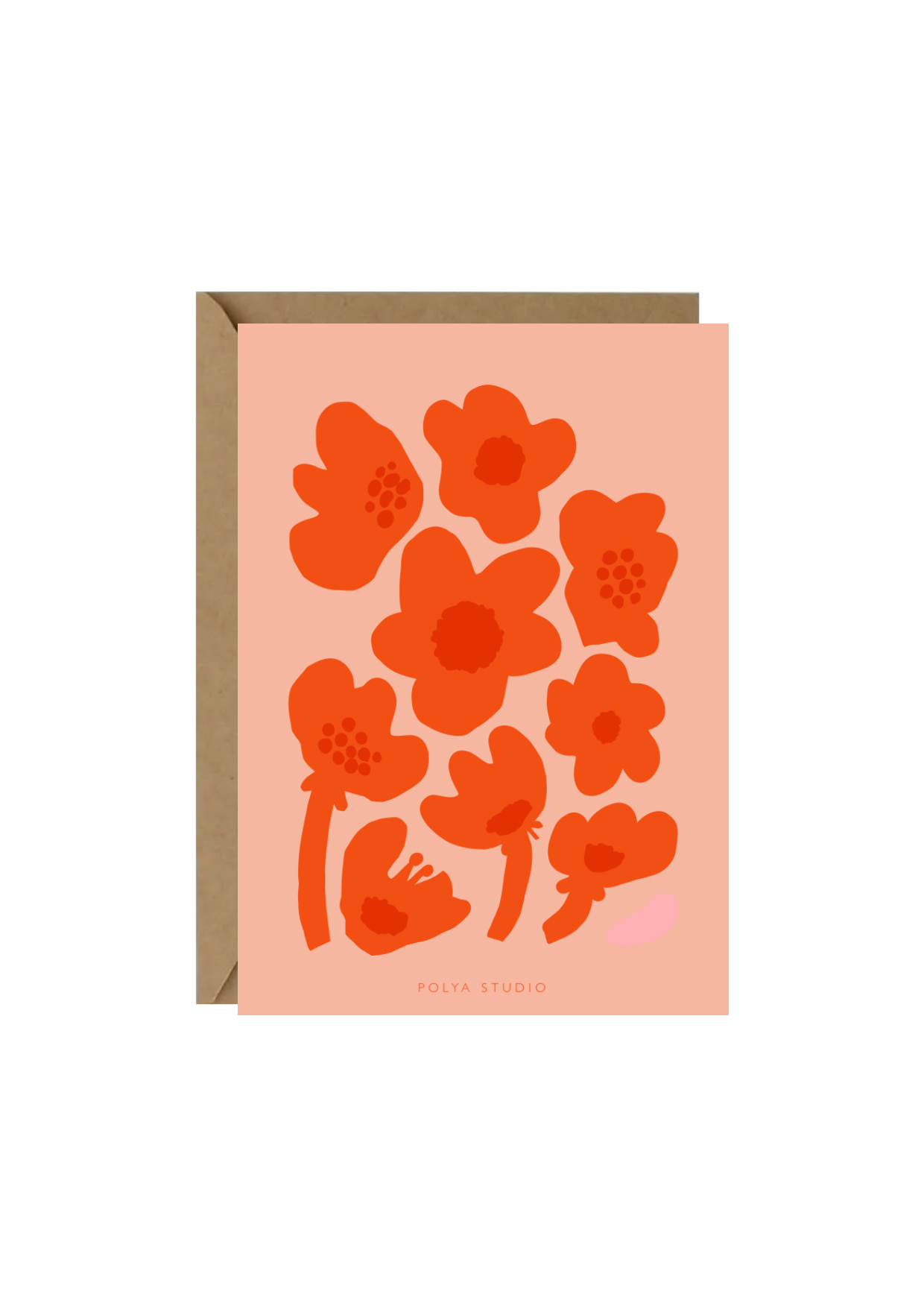 Открытка RED FLOW