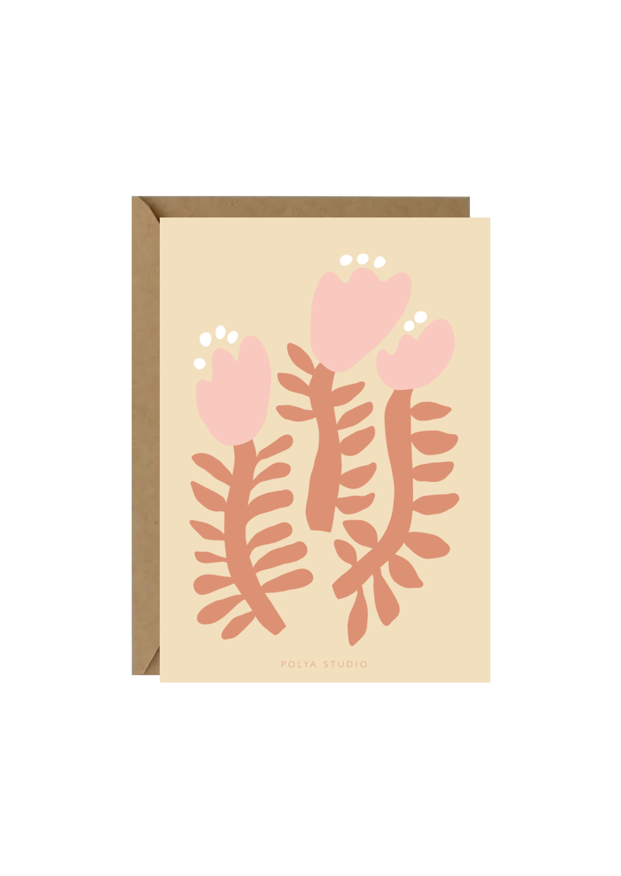 Открытка ТЮЛЬПАНЫ