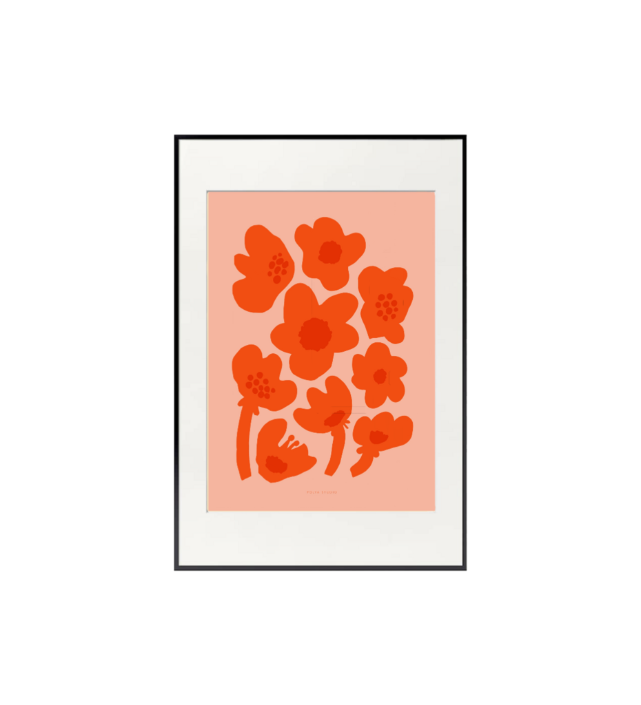 Интерьерный постер Redflow