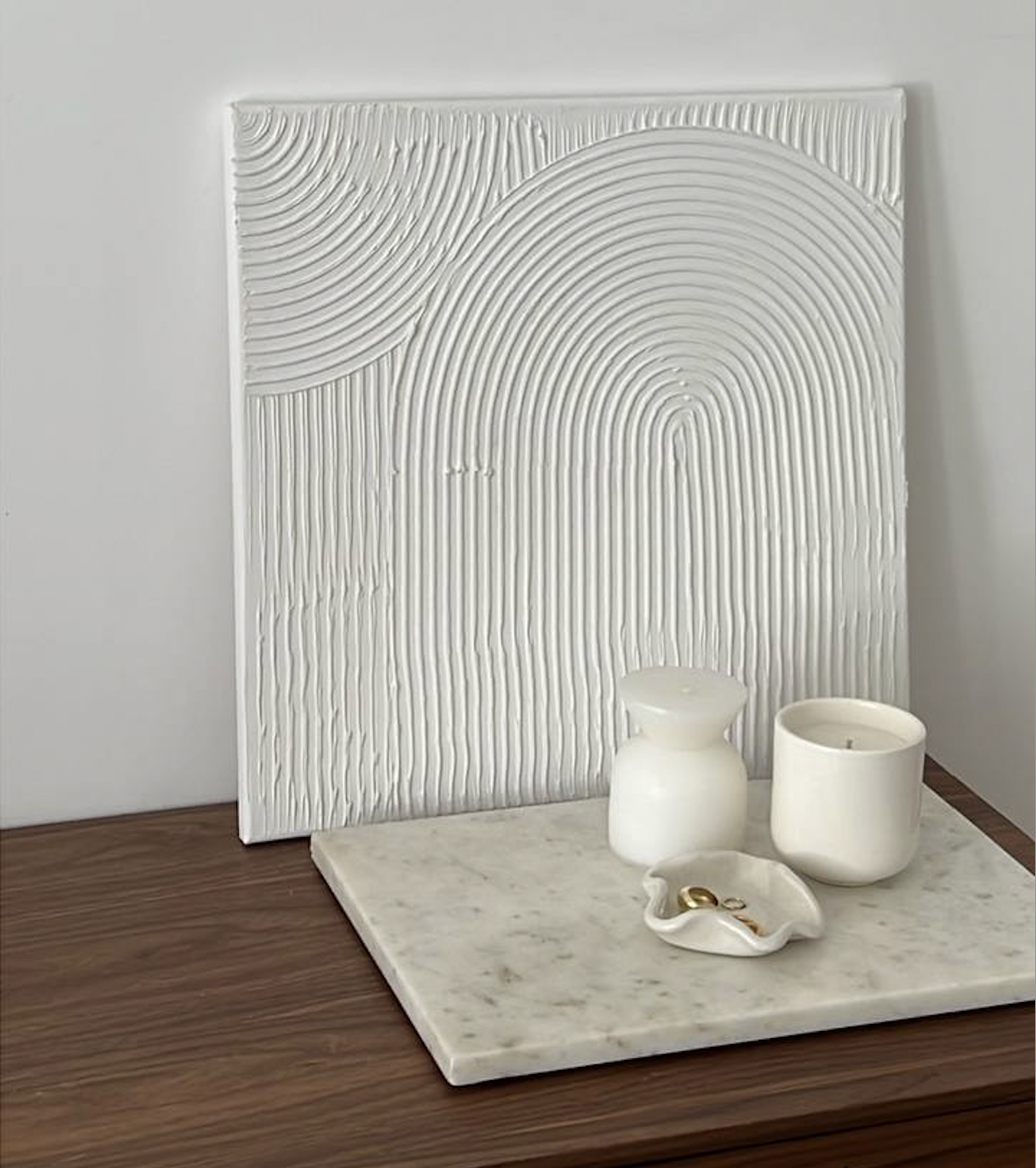 Рельефная картина ПОТОК | 40х40