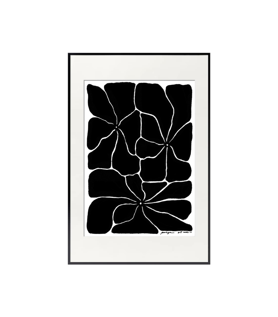 Интерьерный постер BLACKFLOW | 21x30, 30х40, 40x60