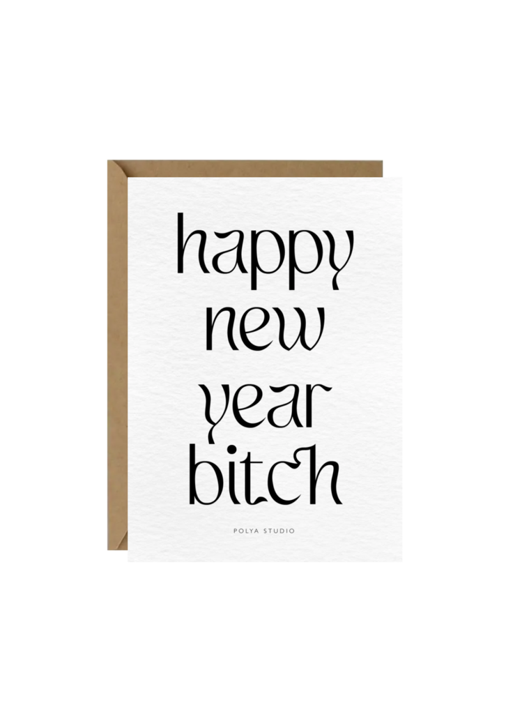 Открытка HAPPY NY BITCH