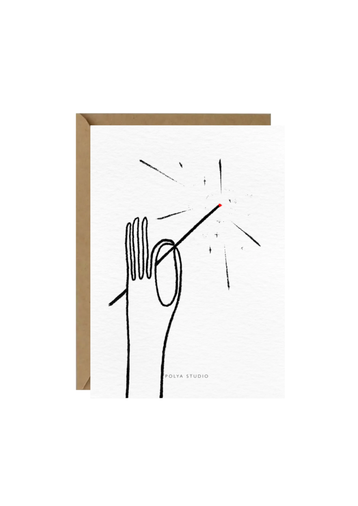 Открытка SPARKLER