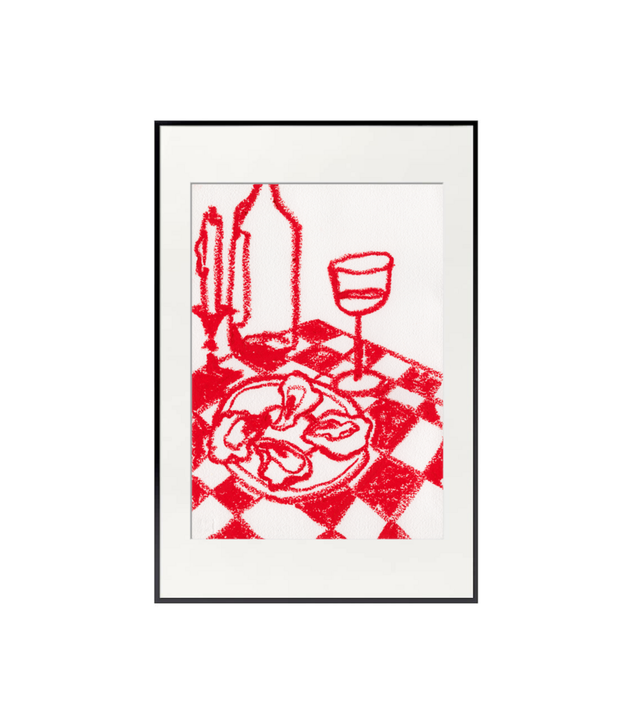 Интерьерный постер DINNER