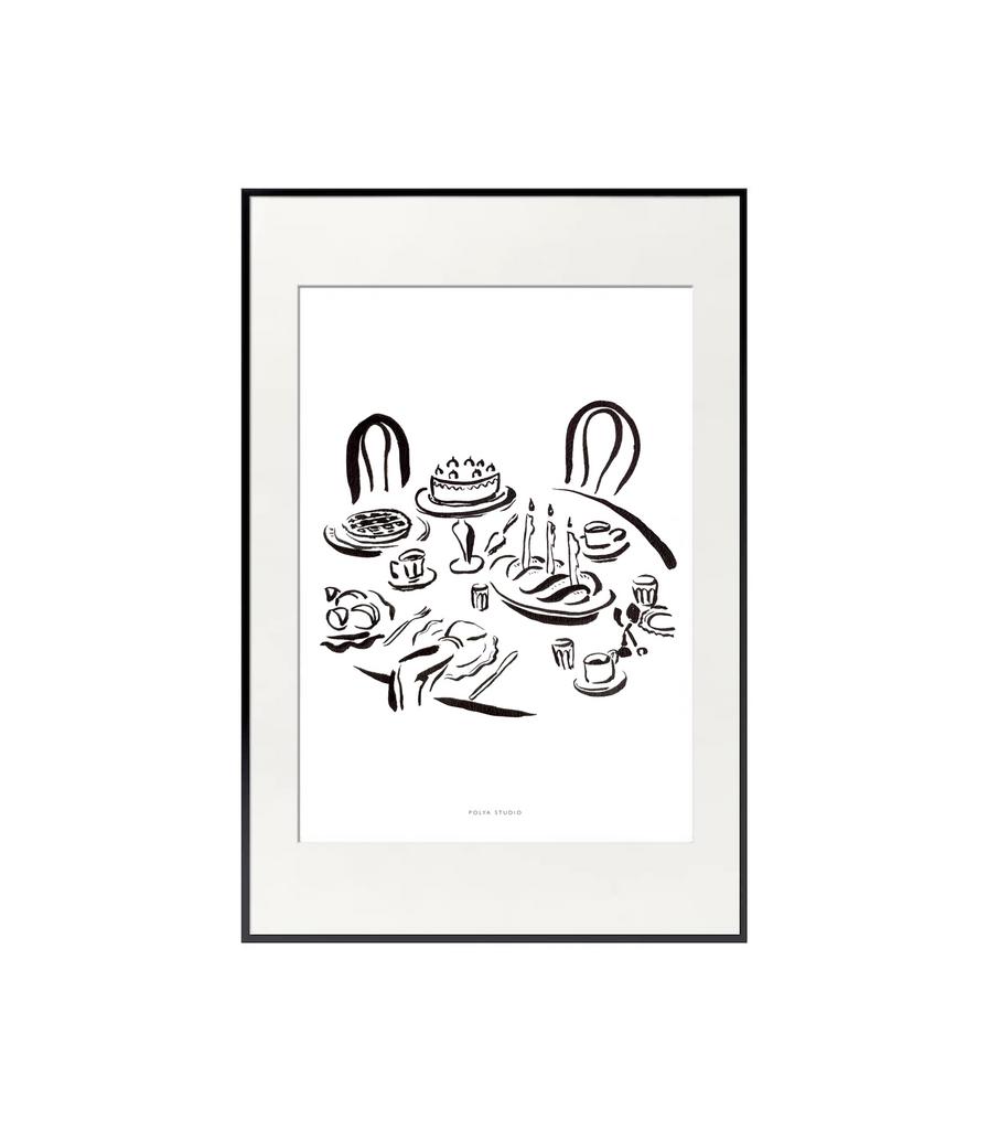 Интерьерный постер TABLEFUL