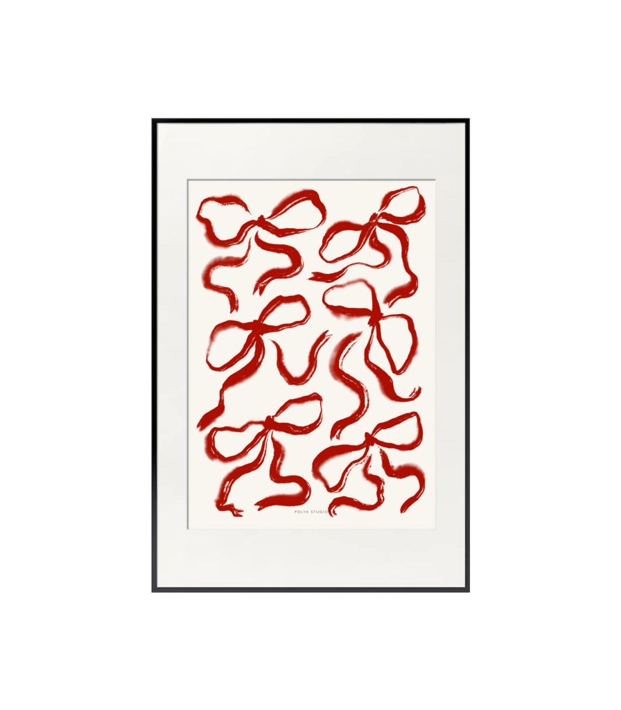 Интерьерный постер BOWS | 21x30, 30х40, 40x60