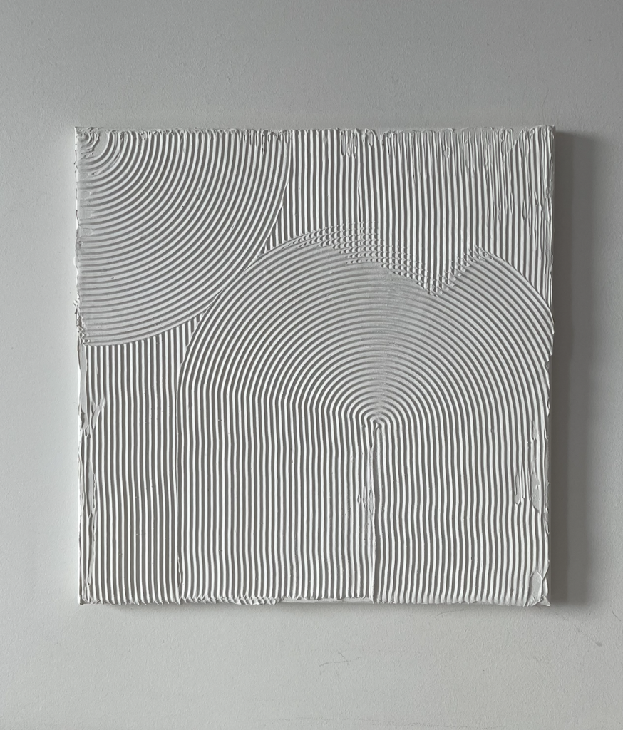 Текстурная картина ПОТОК | 40х40