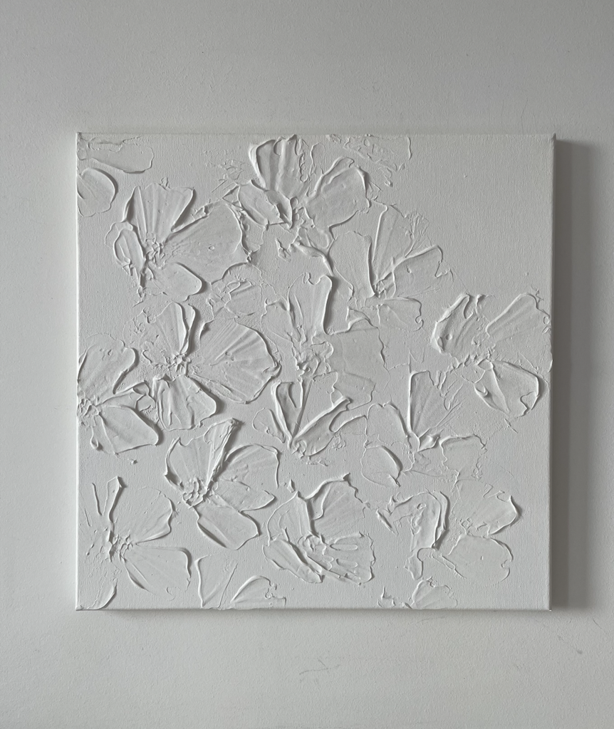 Текстурная картина САД | 40х40