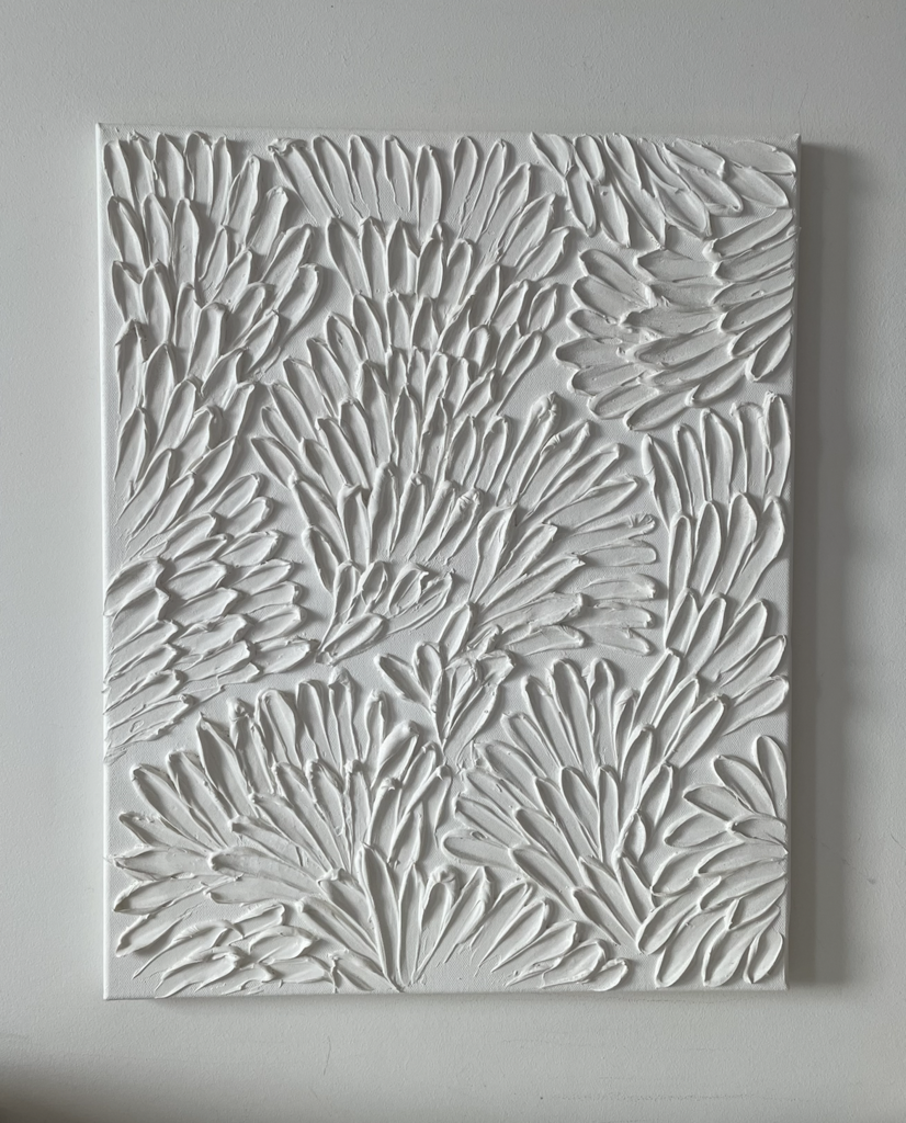 Текстурная картина ЦВЕТЕНИЕ | 40х50