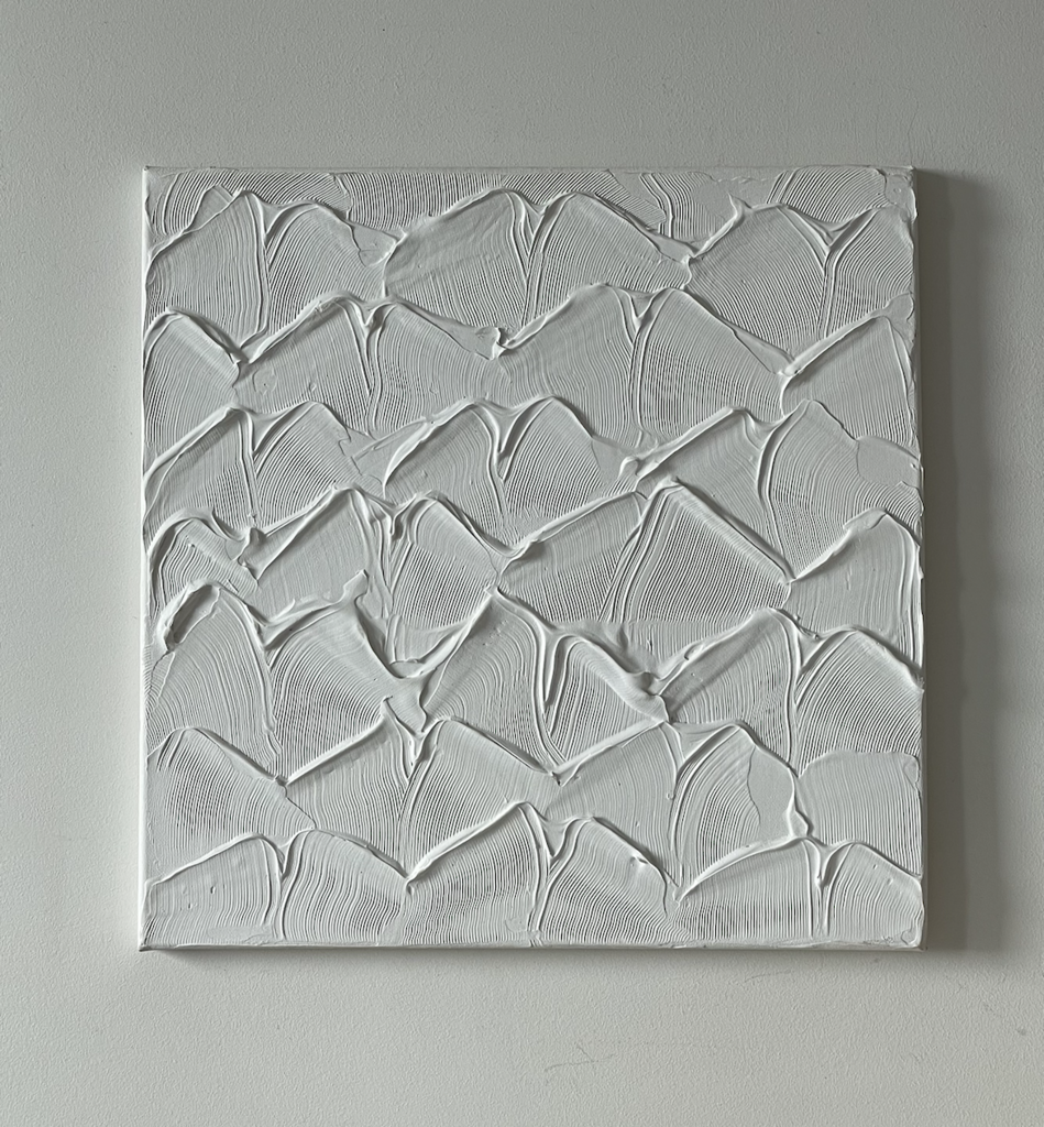 Текстурная картина ГИНКГО | 40х40