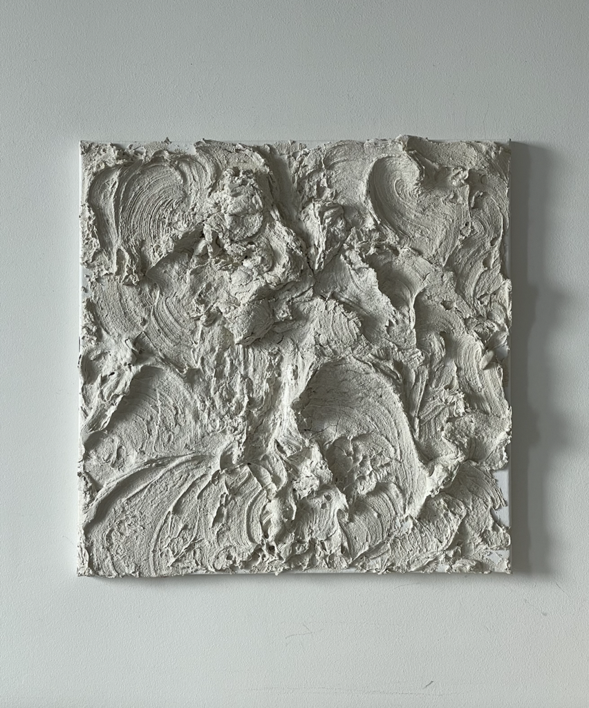 Текстурная картина ТЕЧЕНИЕ | 40х40