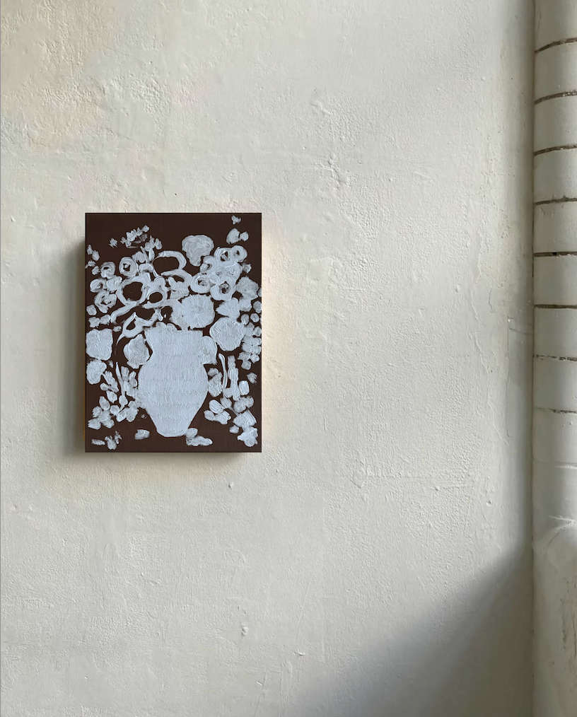 голубая | 40×30