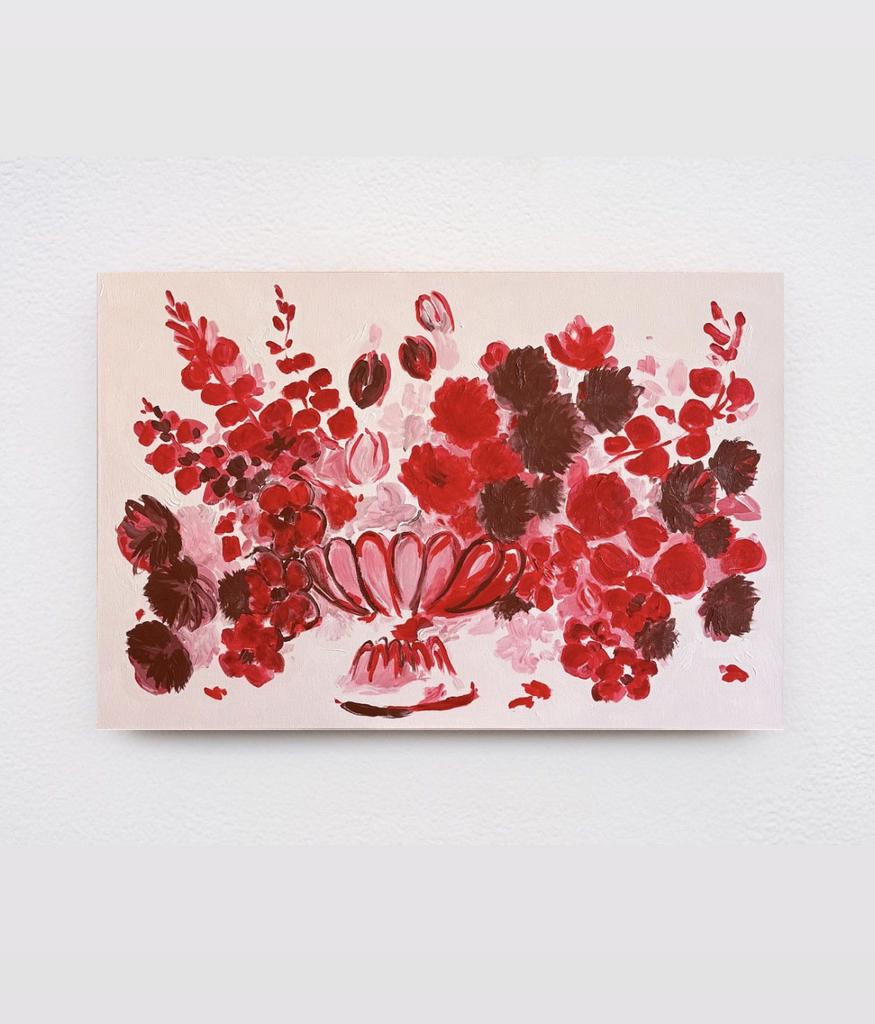 георгины для Юленьки| 80×120