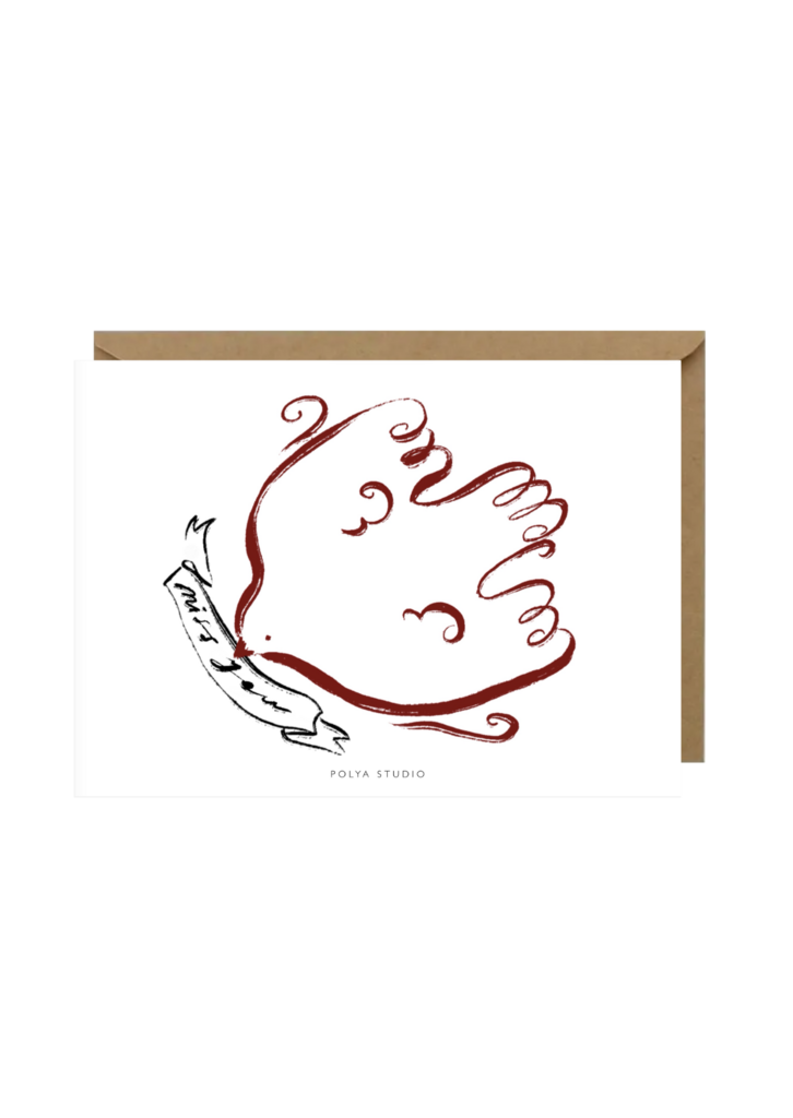 Открытка BIRD MISS YOU