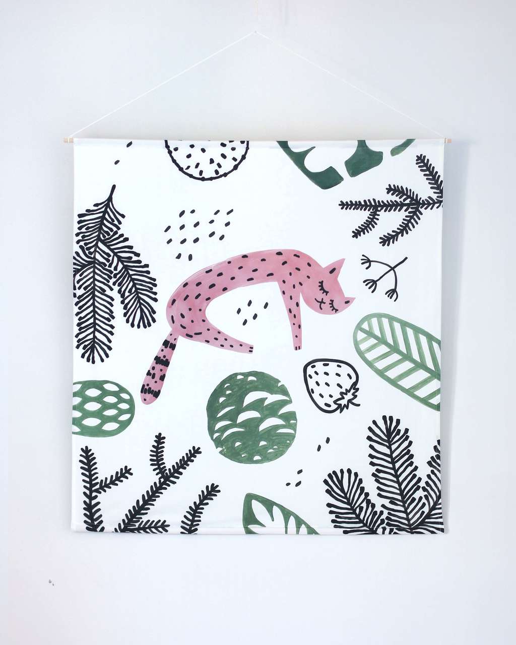 ДЕКОР НА СТЕНУ "КОТ"