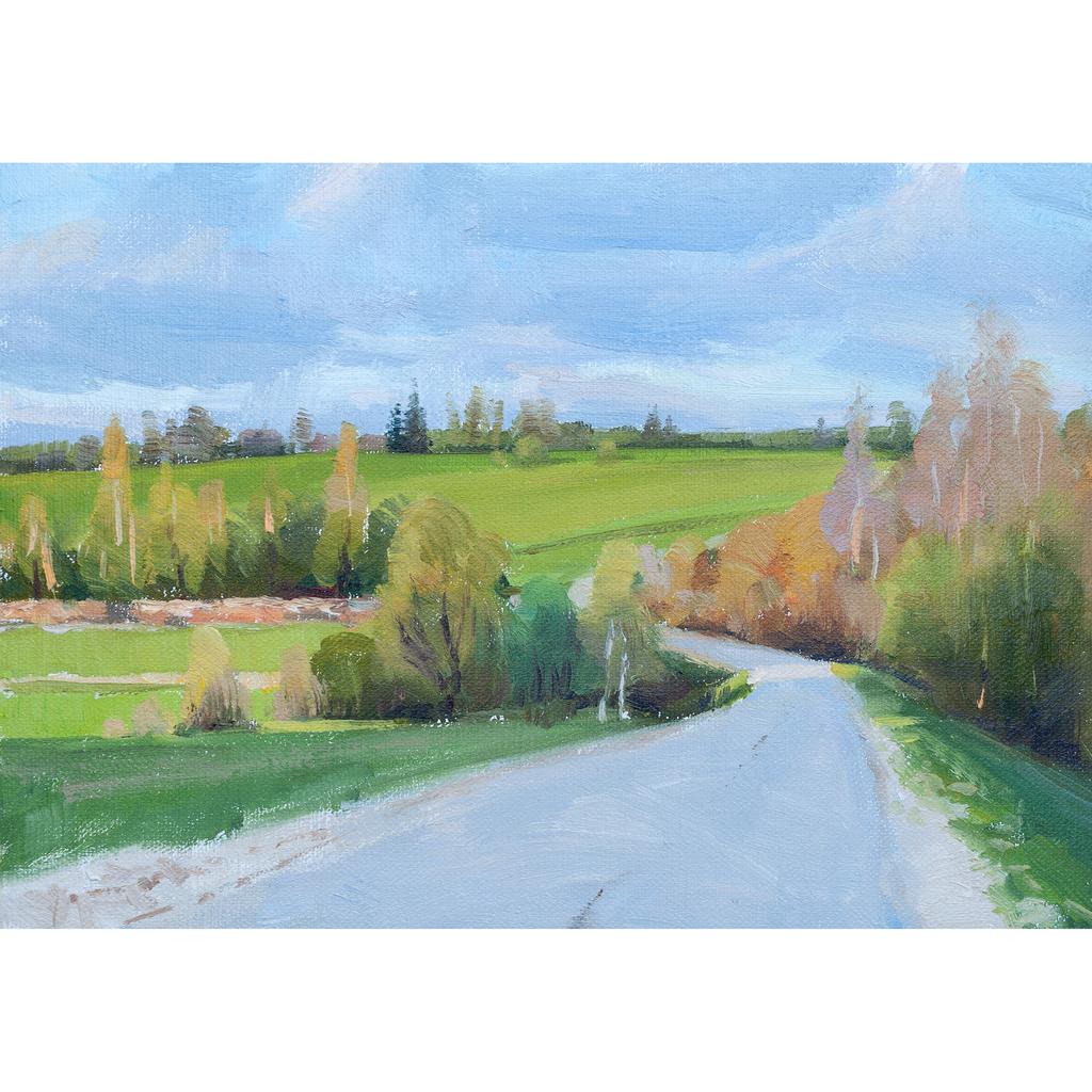 Дорога. 15х21см