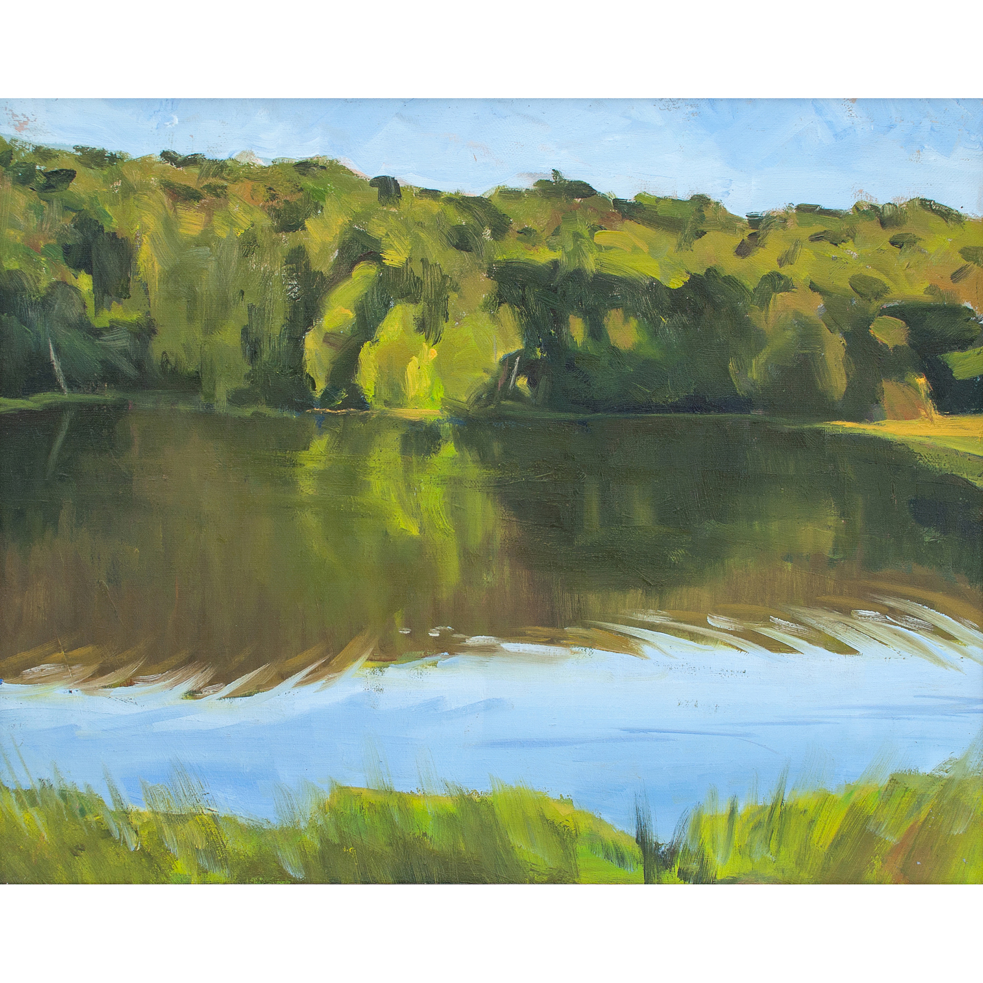 Отражение. 40х50см