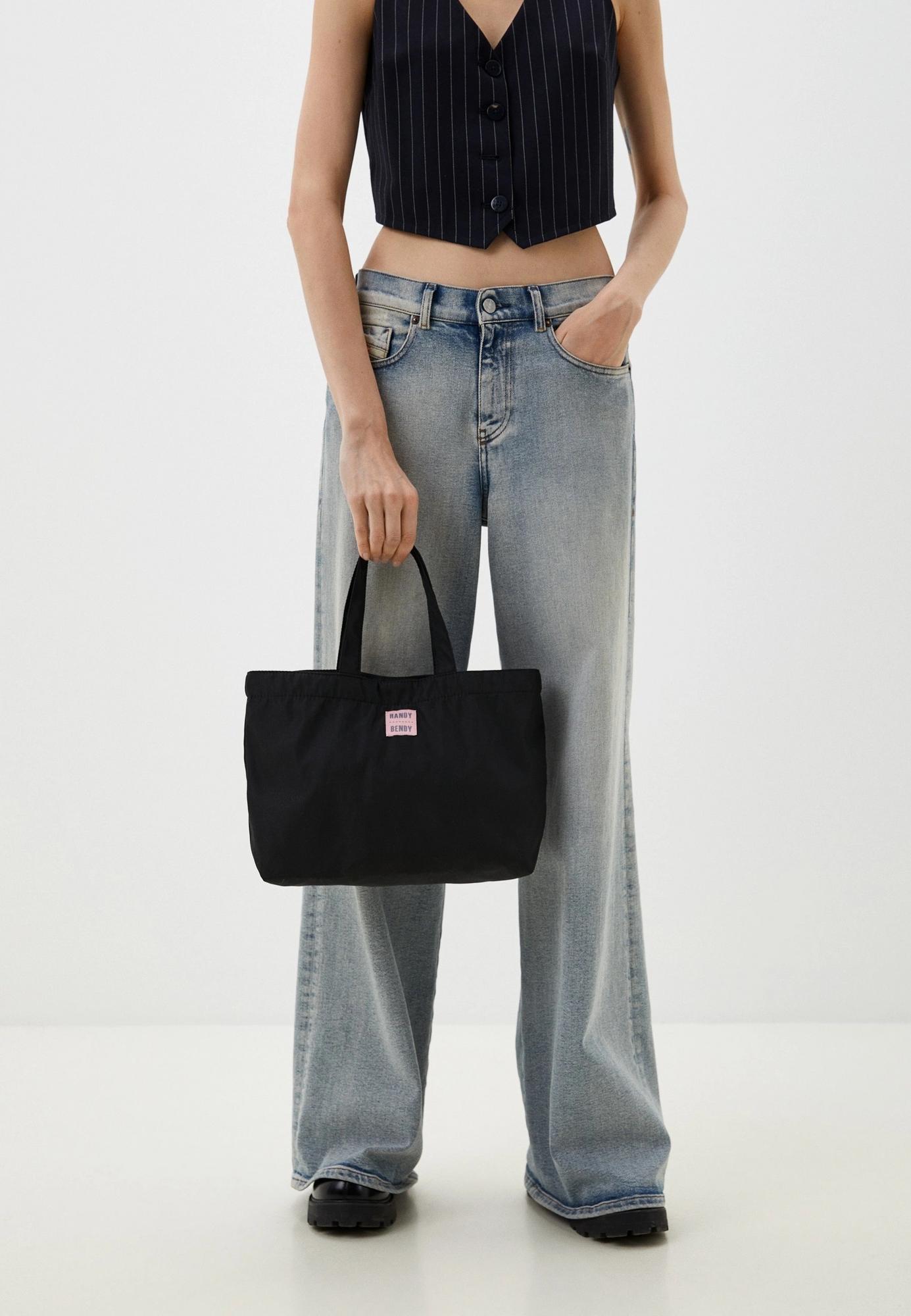 Сумка Basic на кнопке, черный