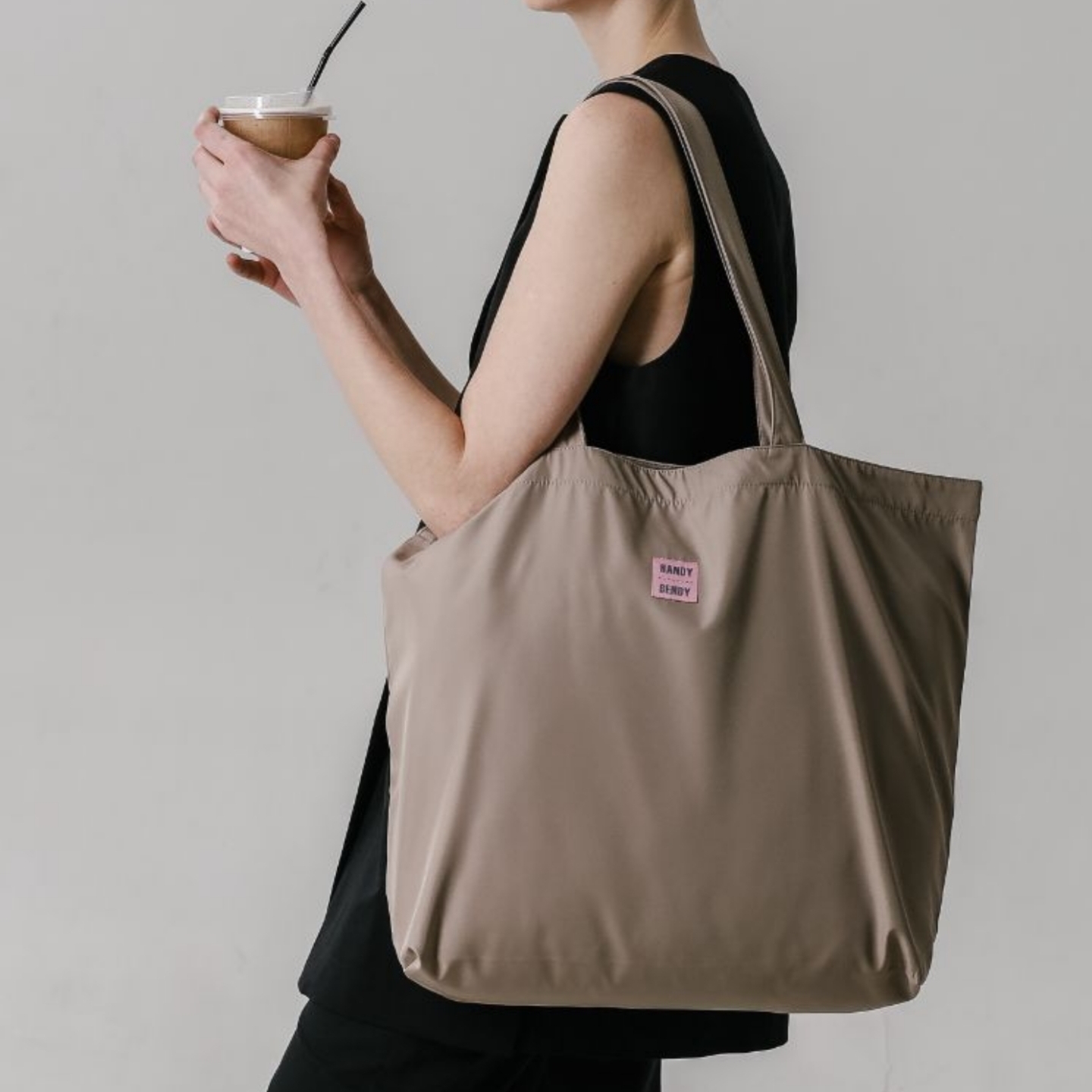 Сумка Oversize, бежевый